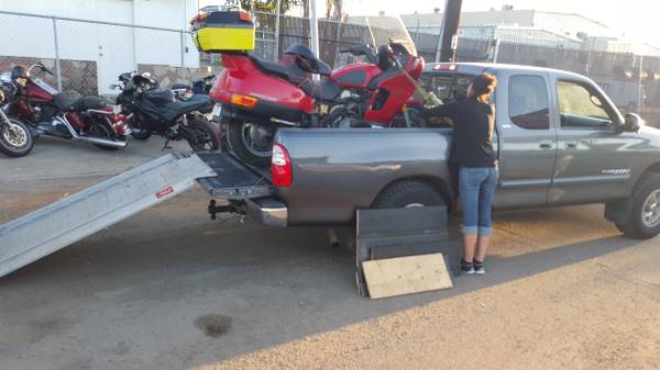 Motorcycle Transport pick up and drop off - cycle services
