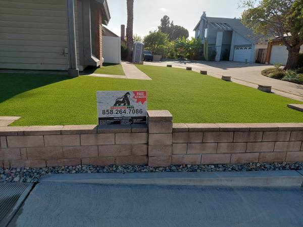 Pavers,Artificial Grass, Retaining Wall,viny and wood Fences,concrete. - farm &amp; garden services