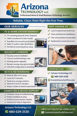 WiFi &amp; Router Setup • TV &amp; Fire Stick • Printer Fix • Tech Support - computer services