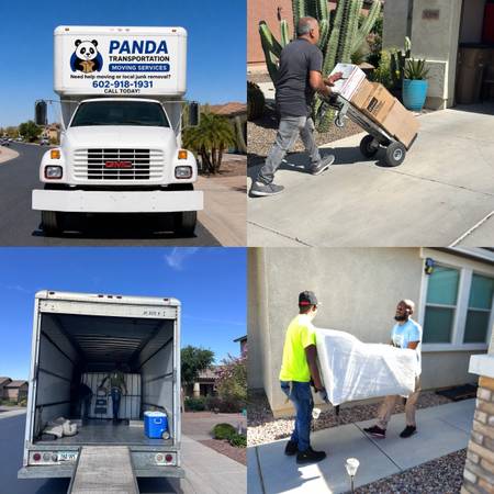 2 Pro Movers- 26ft Box Truck- great reviews 602-918-193one - labor / hauling / moving