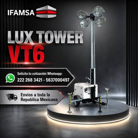 TORRE DE ILUMINACION LUX TOWER VT6 - tools - by owner