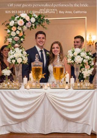 Elevate Your Wedding with a Perfume Bar Experience. bay area/san jose - event services