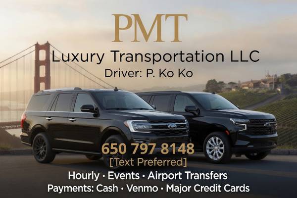 Outside Lands Black Car Service | Expedition MAX &amp; Suburban | Airport - event services