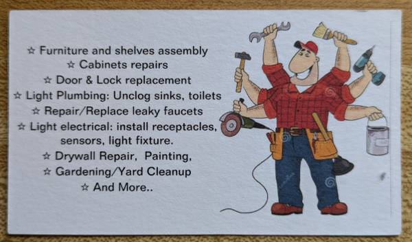 Skilled &amp; Affordable Handyman Service - household services