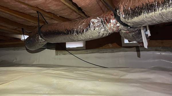Ductwork, Insulation, Vapor Barrier - labor / hauling / moving