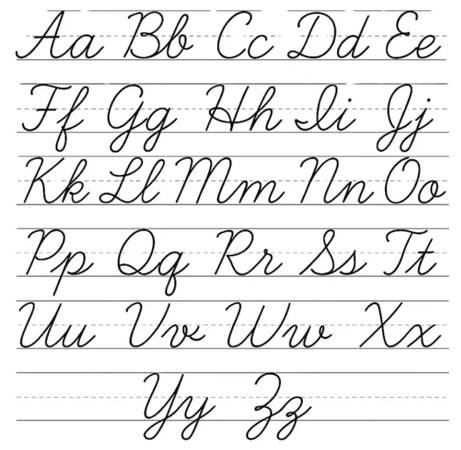 Learn Cursive by Zoom - lessons &amp; tutoring