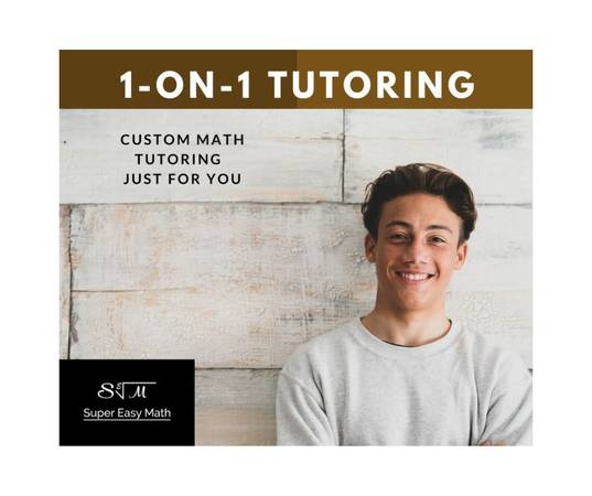 Math Tutoring - lessons &amp; tutoring