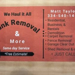 We Haul it All! Junk Removal &amp; More (Auburn &amp; Surrounding Areas)